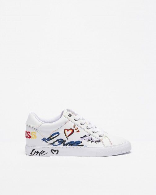 guess love sneakers