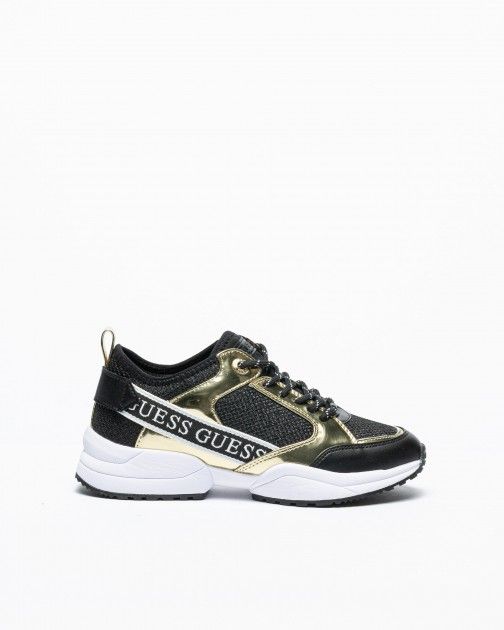 guess sneakers gold