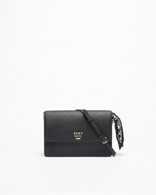 dkny wallet black