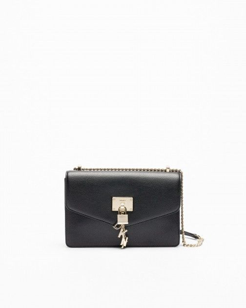 dkny wallet black