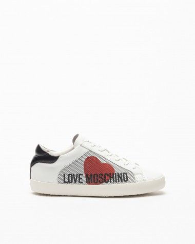 Zapatillas blancas Love Moschino