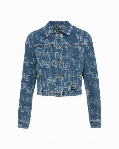 Cropped Jeansjacke Versace Jeans Couture