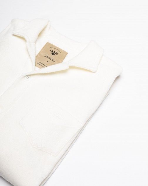 Camisa de tela de rizo en algodón OAS
