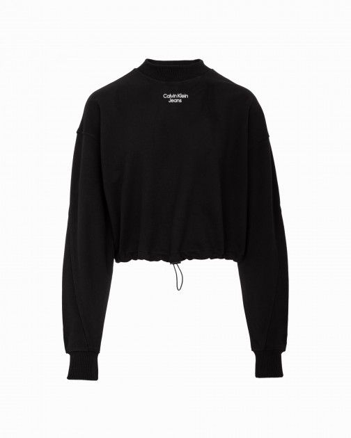 Sweatshirt Cropped Calvin Klein Jeans