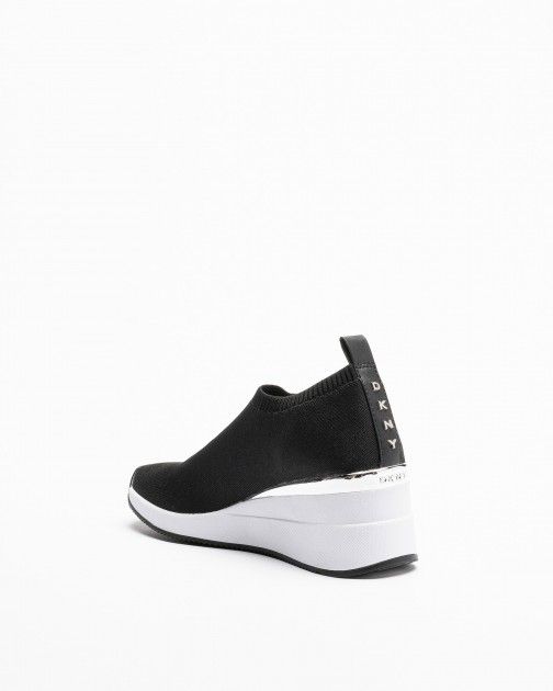 Dkny Parks-Slip On Wedge Black Wedge sneakers - 302-53812-01 | PROF ...
