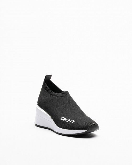 Dkny Parks-Slip On Wedge Black Wedge sneakers - 302-53812-01 | PROF ...