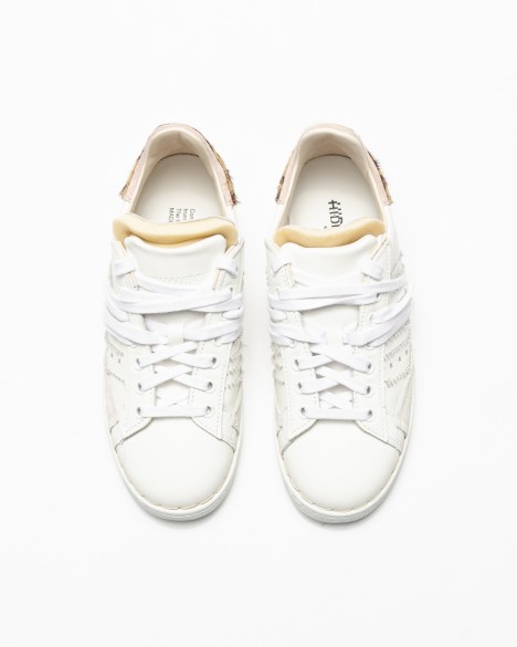 Sapatilhas brancas Hidnander