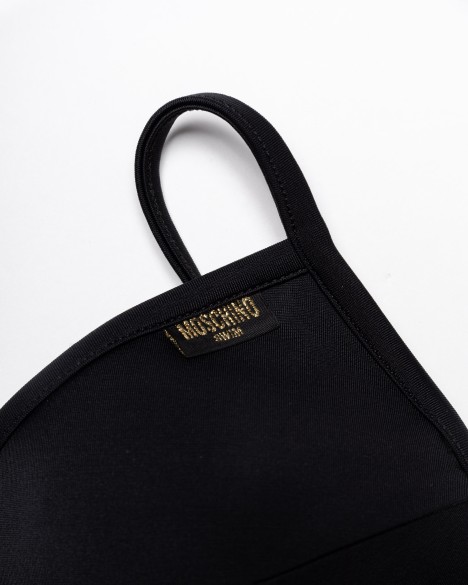 Moschino Swim Padded triangle bikini top