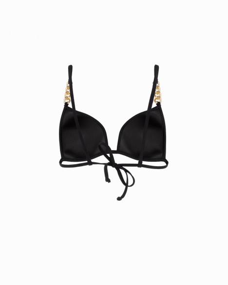Moschino Swim Padded triangle bikini top