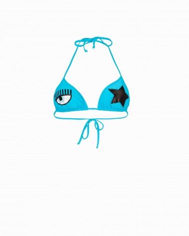 Sujetador bikini triangular con relleno Chiara Ferragni