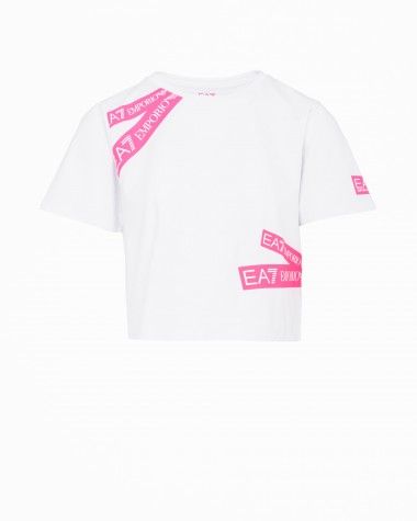 T-shirt crop top EA7