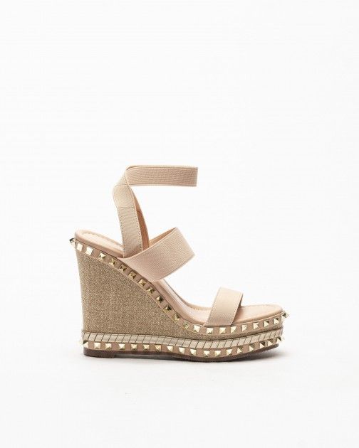 Exé Naomi 610 Pink Wedge sandals - 33-NAOM610-12 | PROF Online Store