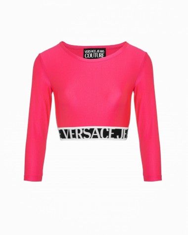Camisola cropped Versace Jeans Couture