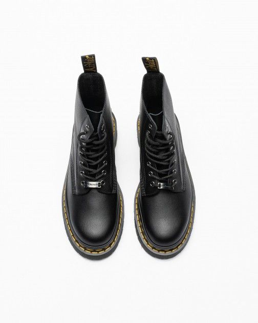 Dr. Martens 1460 BEX DS PLTD Black Boots - 185-1460BE-01 | PROF Online Store