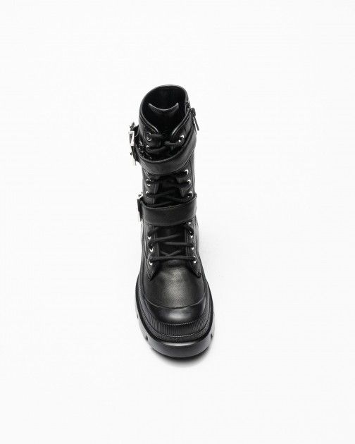 TREKKA MAX Hi Buckle Boot Boots Karl Lagerfeld en coloris Noir Femme Bottes Bottes Karl Lagerfeld 