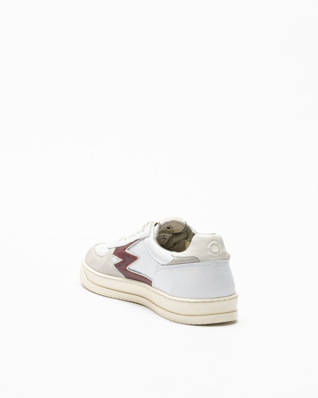 Baskettes blanches Moa
