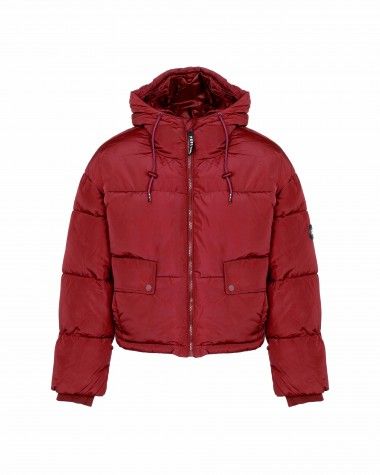 Pepe Jeans London Cropped puffer jacket