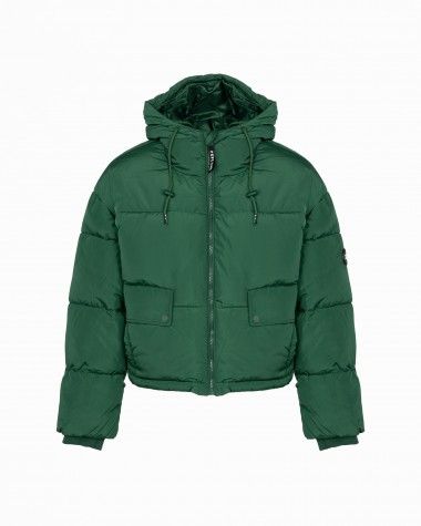 Pepe Jeans London Cropped puffer jacket