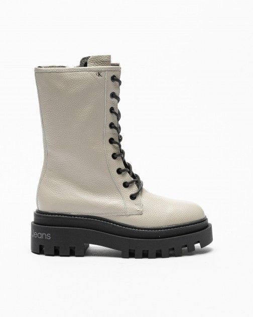 Calvin Klein Jeans YWOYW00843 Beige Combat boots - 182-W00843-05 | PROF  Online Store