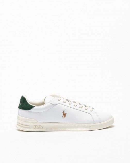Imitation Manage story Polo Ralph Lauren Heritage Court II White White sneakers - 448-877598-00 |  PROF Online Store