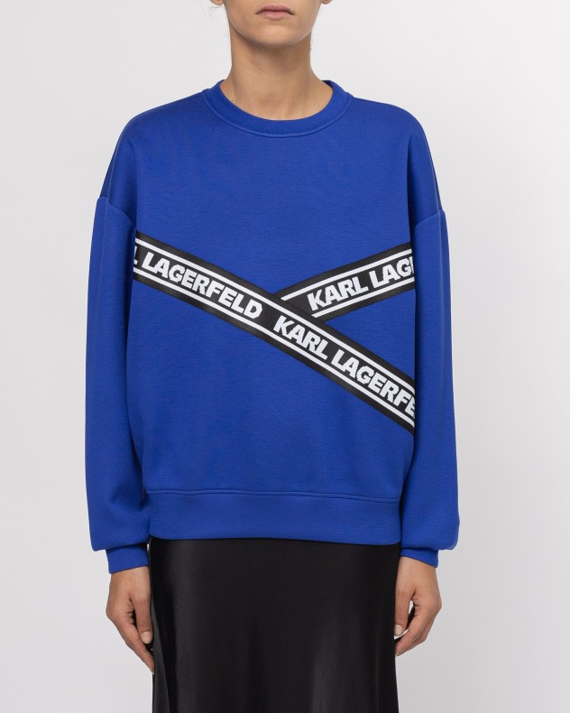 Bijgesneden sweatshirt Karl Lagerfeld