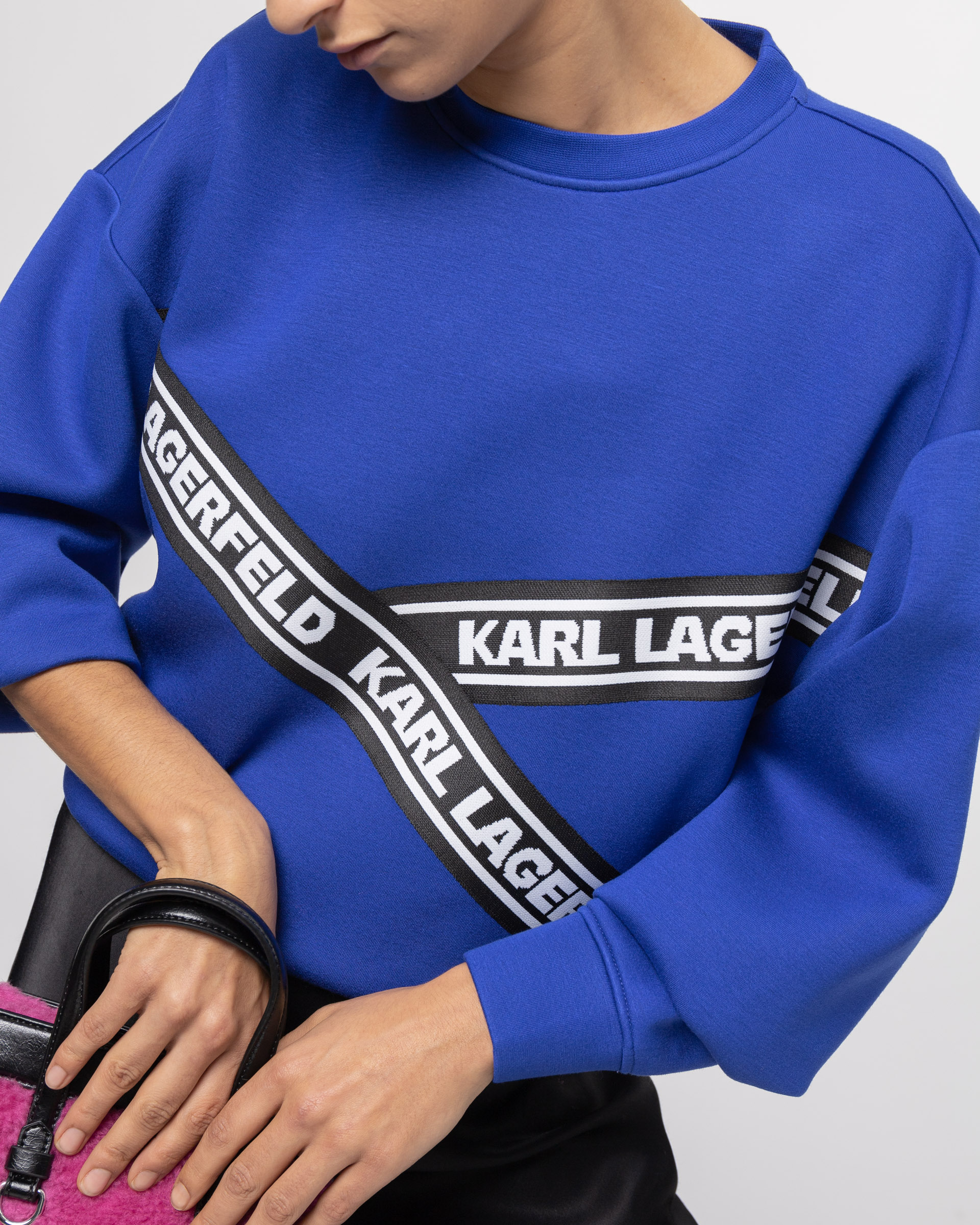 Karl Lagerfeld Cropped sweatshirt