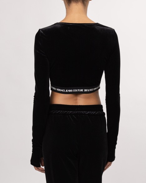 Versace Jeans Couture Cropped sweatshirt