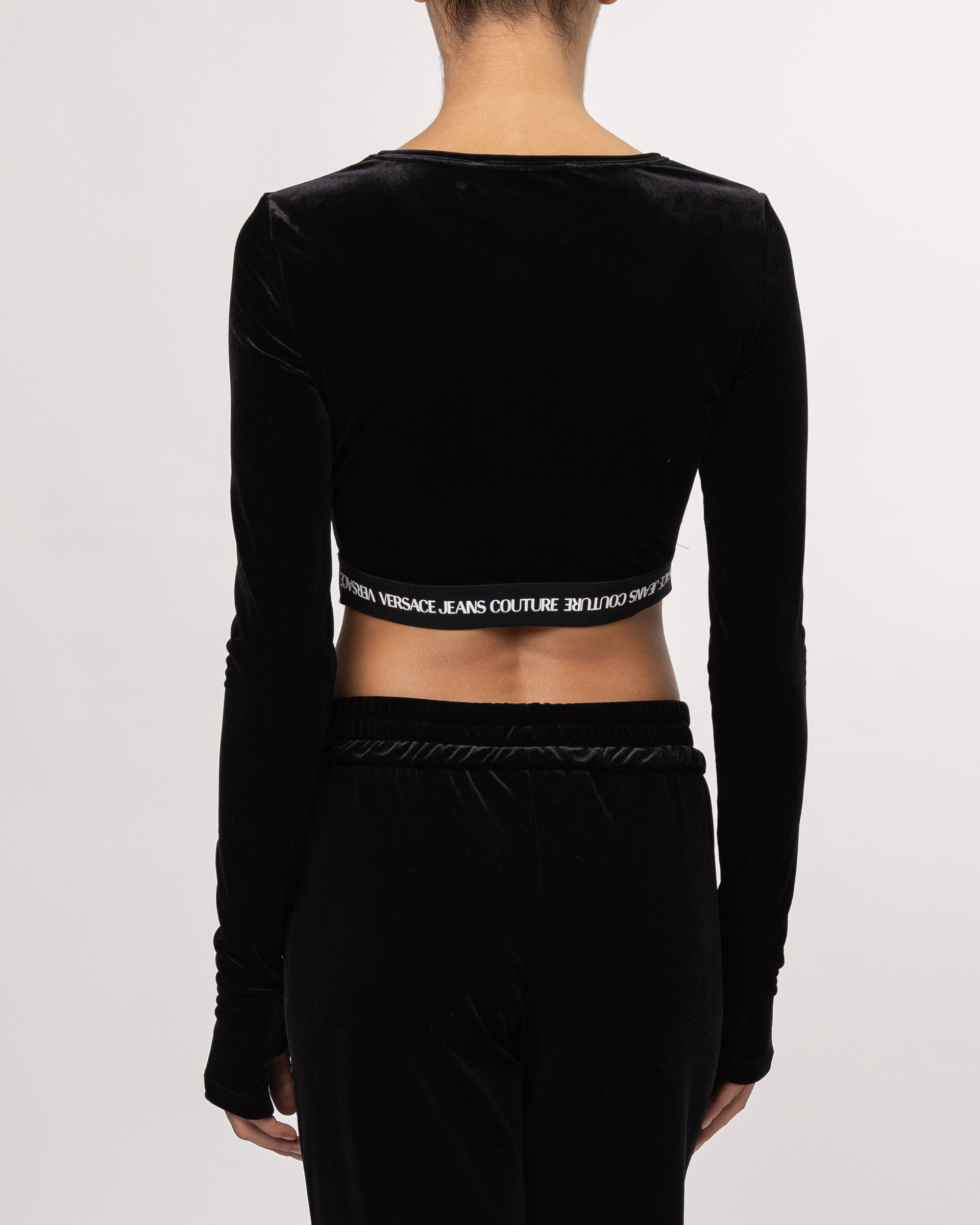 Versace Jeans Couture Cropped sweatshirt