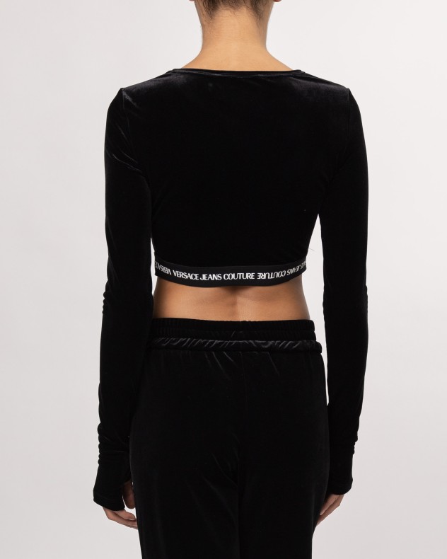 Versace Jeans Couture Cropped sweatshirt