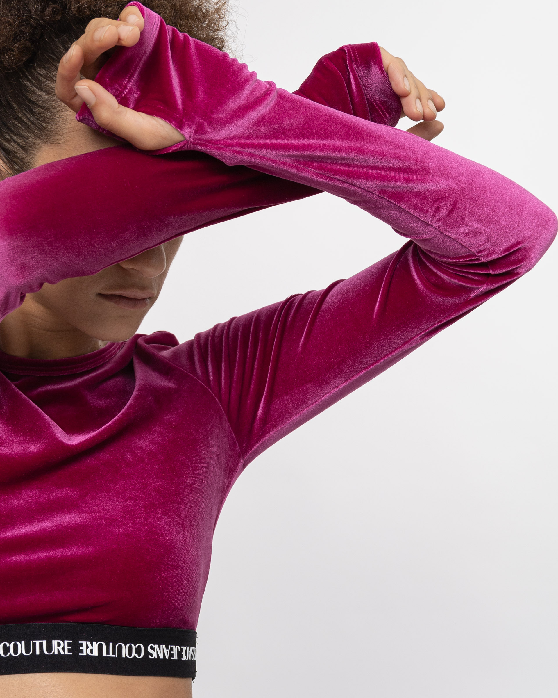 Versace Jeans Couture Cropped sweatshirt