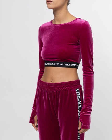Versace Jeans Couture Cropped sweatshirt