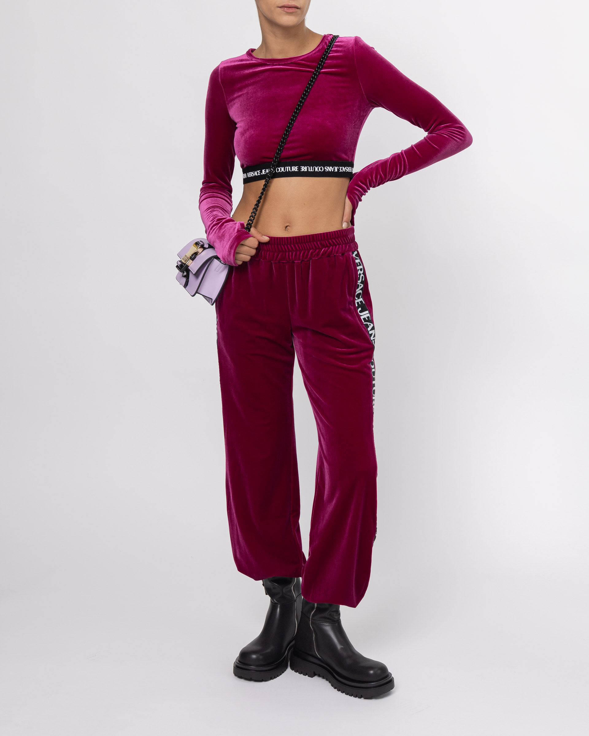 Versace Jeans Couture Cropped sweatshirt