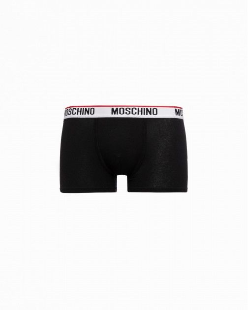 Pack 3 Calzoncillos Moschino Underwear A4706 Negro - 19-A4706-01 | Online Store