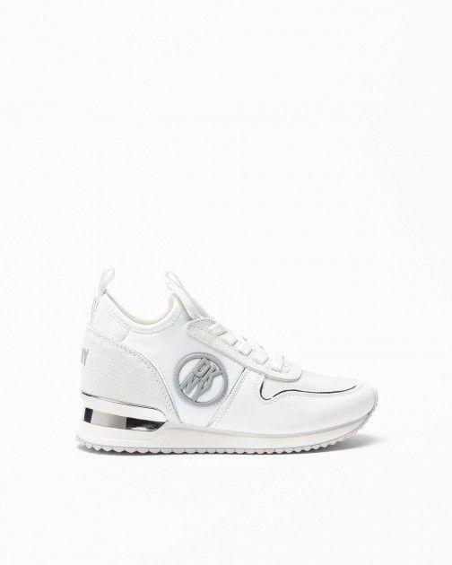 Dkny Sabatini White Wedge sneakers - 302-261395-00 | PROF Online Store