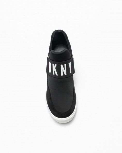 DKNY MADIGAN - WHITE & BLACK PLATFORM Sneakers New | eBay