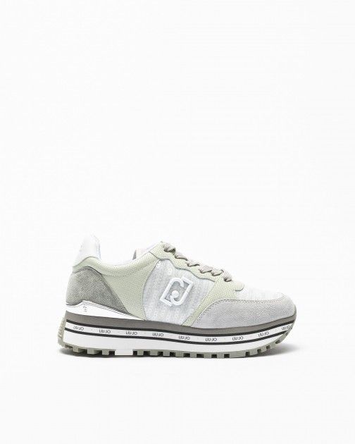 Oswald Pronombre cristal Liu Jo Maxi Wonder 57 Grey Sneakers - 307-B3097B-08 | PROF Online Store