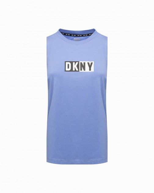 T-shirt manga caveada DKNY Sport