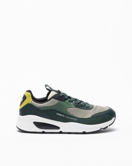 Armani Exchange XUX121 XV540 Green Sneakers - 5-XUX121-10 | PROF Online  Store