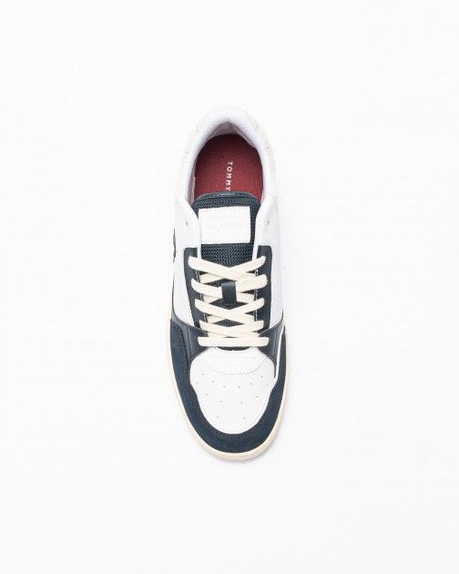 Baskettes blanches Tommy Hilfiger