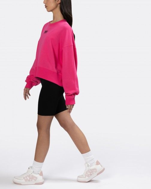 Buy DKNY Sport women plus size sports fit long sleeve outdoor sweatshirt  pink Online