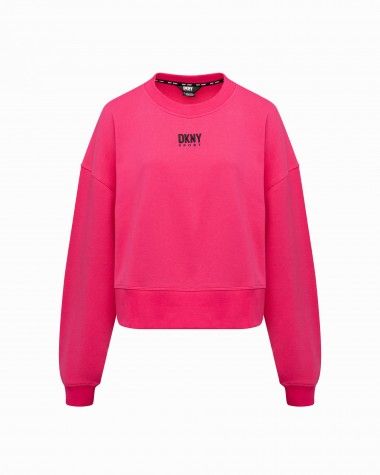 Sweatshirt Cropped Oversized DKNY Sport