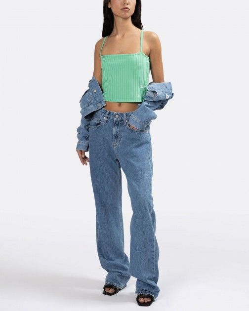 Top Cropped Calvin Klein Jeans