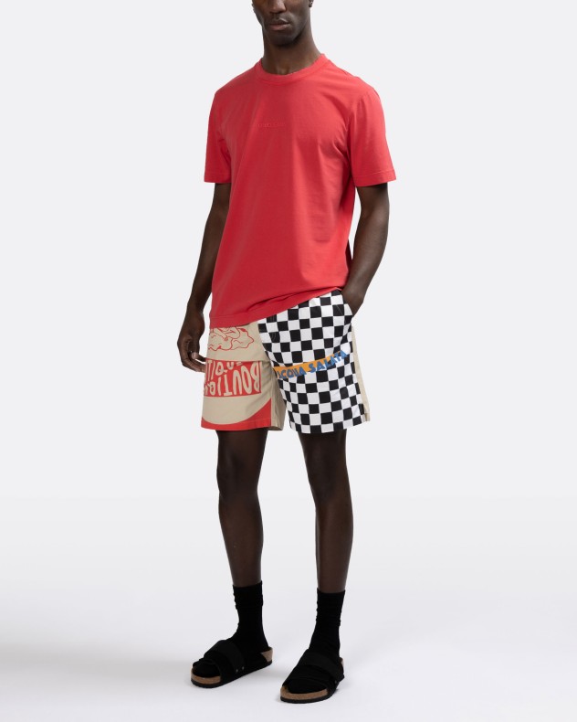 Rekbare korte broek OAS