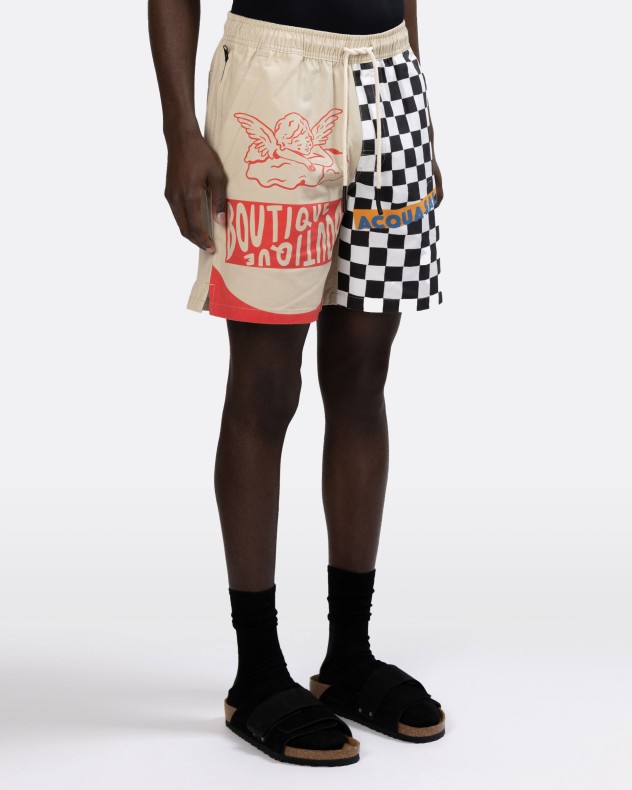 Rekbare korte broek OAS