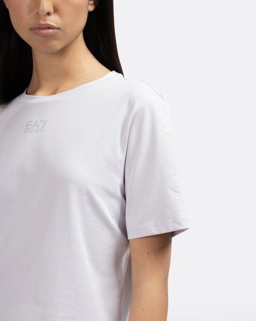 Cropped-T-Shirt EA7