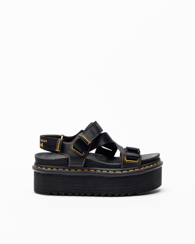 Sandlias de plataforma Dr Martens
