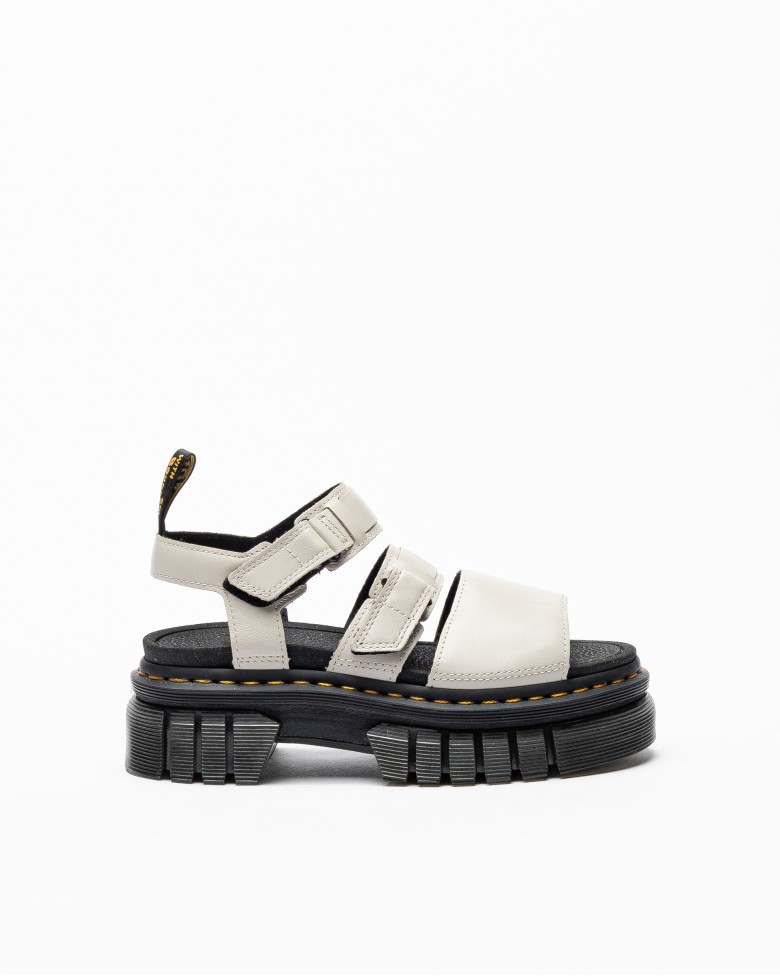 Dr Martens Ricki 3-strap sandal Gray Platform sandals - 185
