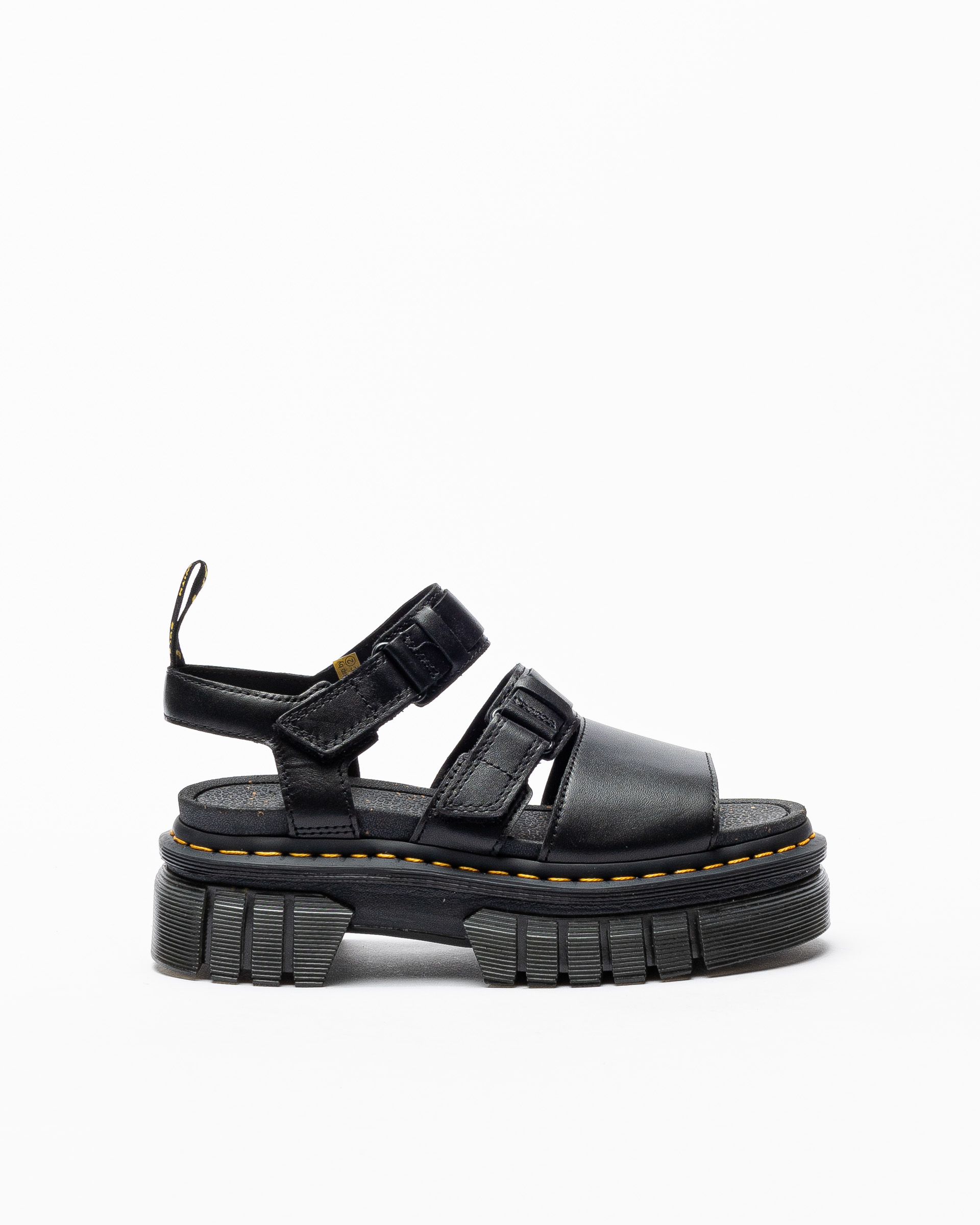 Dr Martens Ricki 3-strap sandal Black Platform sandals - 185
