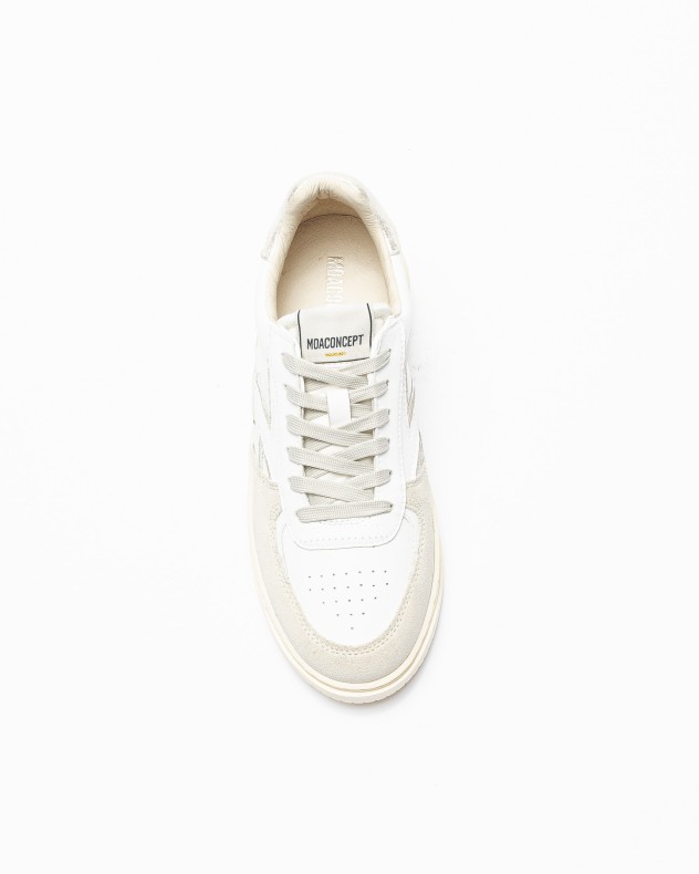 Wei�e Sneakers Moa