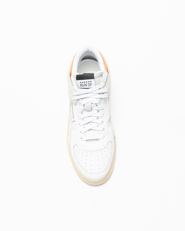Baskettes blanches Run Of